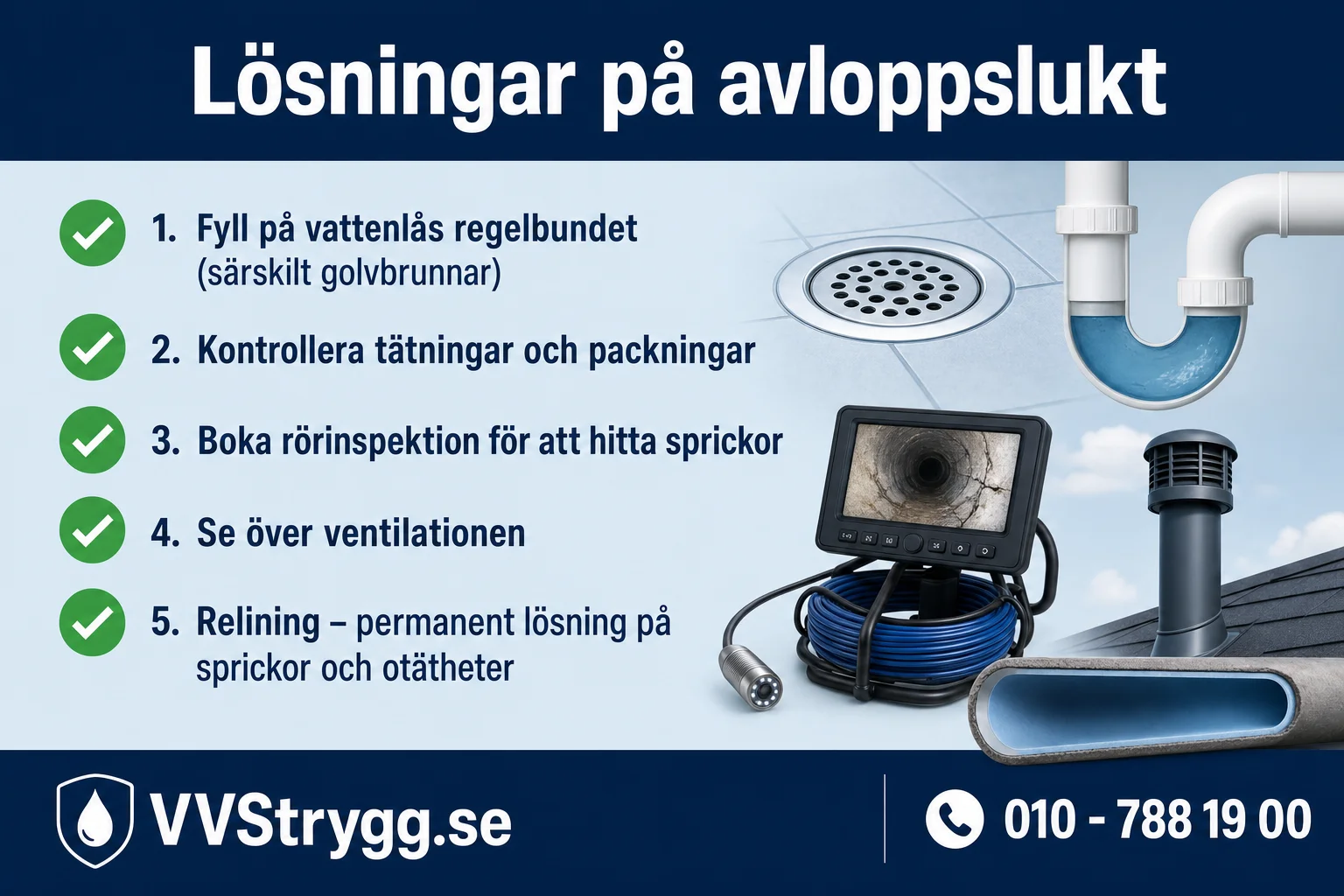 Felsok avloppslukt