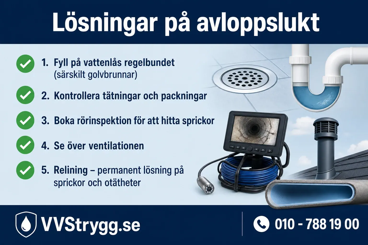 Felsok avloppslukt