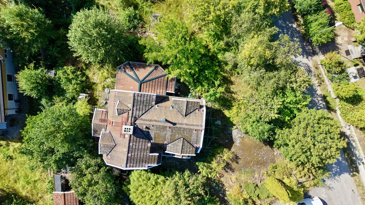 Översikt av tak och avlopp inför underhållsplanering